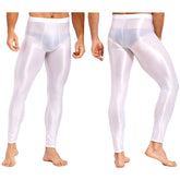 Glossy Semi-Transparent Men's Hot Pants